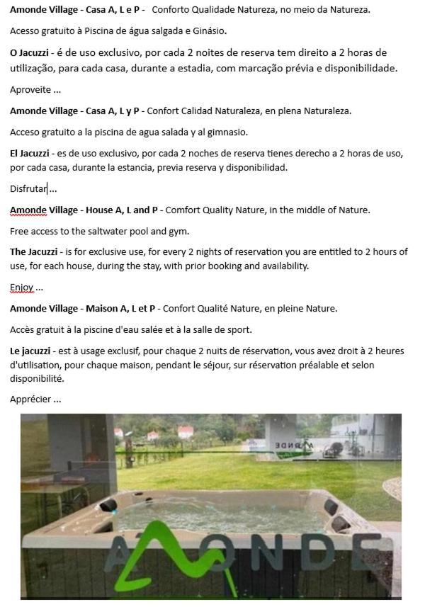Viana Do Castelo - Amonde Village - Casa L - Disfrute Da Natureza 外观 照片